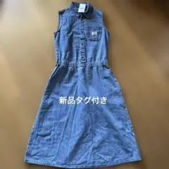 ★新品★エドウィン★EDWIN★ノースリーブデニムワンピース★サイズ160
