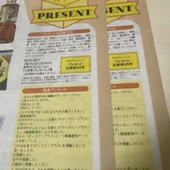 テレビジョン　5月号　プレゼント応募券×2