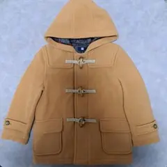UNIQLO フード付きダッフルコート 120 ベージュ