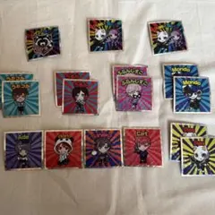 クレイジーラクーンマンチョコ コレクターシール 17枚セット