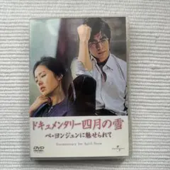 ざくろ様専用 お値下げ ペ・ヨンジュン ４月の雪 ドキュメンタリーDVD