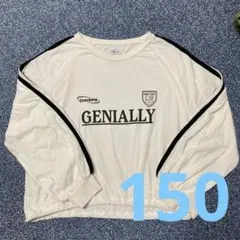 150 グローバルワーク クロップドカットソー 長袖 ロンT