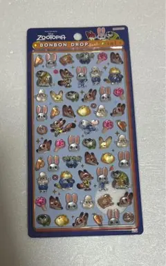 ボンボンドロップシール ズートピア mini 正規品