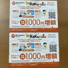 ラクウル　クーポン　2枚
