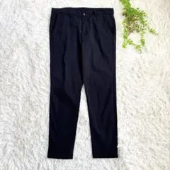 ランバンオンブルー◆メンズ　カジュアルパンツ(50)ブラック　スラックス