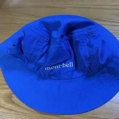 mont-bell モンベル　サニーサイドハット　kid's ストラップ付き