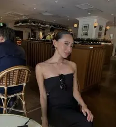 alexia stam【美品】リブワンピース