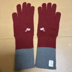 赤とグレーとうさぎ　アクリルアームカバー