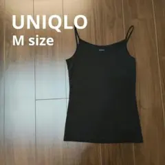 UNIQLO AIRism 黒キャミソール Mサイズ