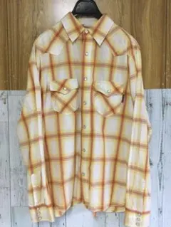 HANGTEN 長袖チェックシャツ