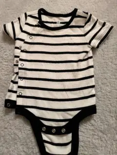 -美品- babygap 前開きボディスーツ ロンパース クマケツ 50cm
