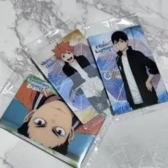 ハイキュー　日向翔陽・影山飛雄・澤村大地　ウエハースカード 3枚セット