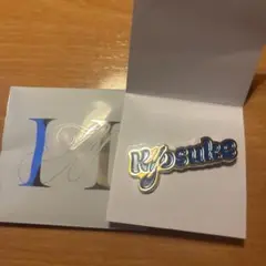 INI POP-UP STOSE 2026 ポップアップ ピンバッジ 藤牧京介