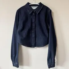 ZARA レディースデニム クロップドジャケット