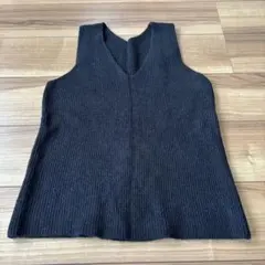 ニットベスト フリーサイズ