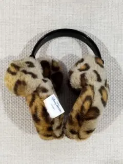 東京ディズニーリゾート ヒョウ柄耳あて　イヤーマフ