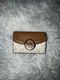 Michael Kors 二つ折りキーケース ブラウン/ベージュ