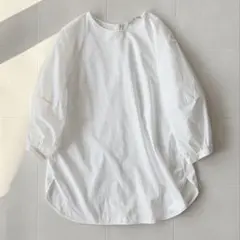 theory 素材切り替え ブラウス カットソー