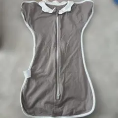 新生児 モロー反射防止 ベビー スワドル 茶