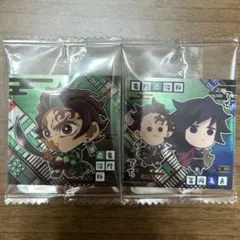 鬼滅の刃 ディフォルメシールウエハース 14 14-08 冨岡義勇 竈門炭治郎