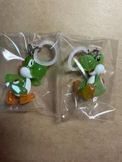 スーパーマリオ の ヨッシー めじるしアクセサリー2個セット