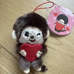 【即発送‼️】モンチッチ　ハートマスコット　　　　　　ブラウン　茶色