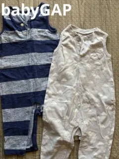 baby GAP オーガニックコットンロンパースセット 6-12ヶ月