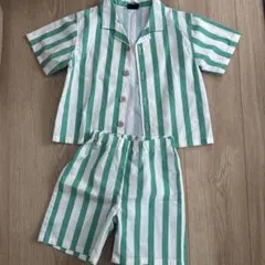 新品perfect joy 半袖シャツとショートパンツセット 100cm