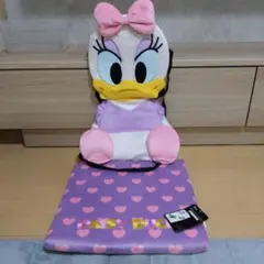 ディズニー デイジーダック イス用 背もたれクッション＆マット （一体型）
