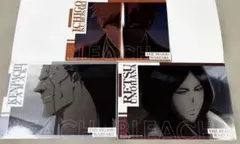 BLEACH 千年血戦篇 クリアビジュアルポスター 卯ノ花烈 更木剣八 黒崎一護