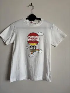 LOVERS HOUSE パンダプリント Tシャツ ホワイト　Mサイズのサムネイル