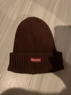 Supreme ブラウン ニット帽
