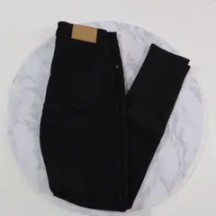 【ブラック スキニーパンツ 新品未使用】サイズXL