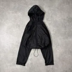 OLD UNIQLO テック ナイロン シェルジャケット Y2K アーカイブ 黒