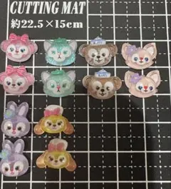 ダッフィーフレンズ⭐︎ネイルパーツ