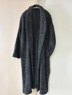 ユナイテッドアローズGREEN LABEL ロングガウンコートヘリンボーン