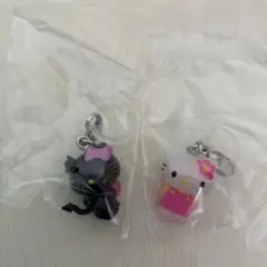 ハローキティ　めじるしアクセサリー　キティ（お花）、小悪魔キティ　セット