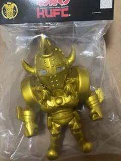 悪魔将軍　ダメージ　キン肉マン KUFC ソフビ フィギュア ゴールド