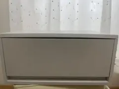 無印良品 再生ポリプロピレン入り 小物収納ケース ワイド　大　ホワイトグレー