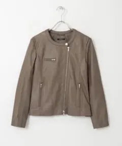 URBAN RESEARCH ROSSO ノーカラーライダースジャケットのサムネイル