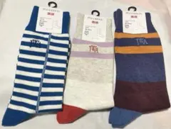 廃番❗️ ユニクロ JW ANDERSON コラボ　ソックス3足セット　未使用④