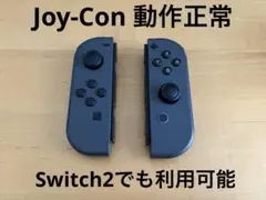 Nintendo Switch Joy-Con グレー (L/R) 動作良好