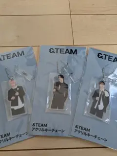 ＆TEAM TAKI K NICHOLAS アクリルキーチェーン3つセット