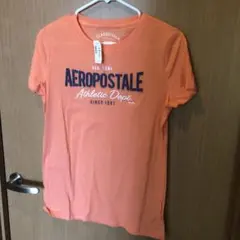 新品未使用 Aeropostale Tシャツ Lサイズ オレンジ