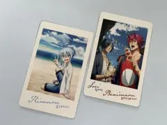 転生したらスライムだった件　蒼海の涙編　映画　入場者特典　フォト風カード　2枚