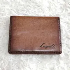 青木鞄 コインケース Lugard 本革 小銭入れ ブラウン