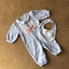 プティマイン　ロンパース　スタイ　２点セット