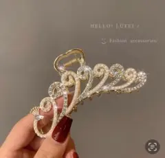 夏可愛い　おしゃれダイヤ　ヘアクリップ　バンズクリップ　髪留め　ヘアアクセサリーのサムネイル