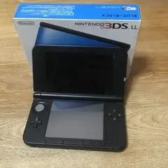 Nintendo 3DS LL ブルーXブラック 本体　箱付