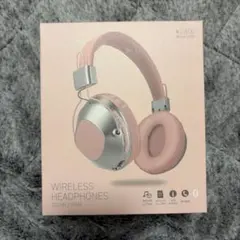 ワイヤレスヘッドホン ピンク 本体のサムネイル